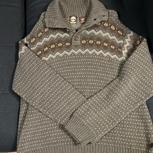 Timberland knit button up sweater